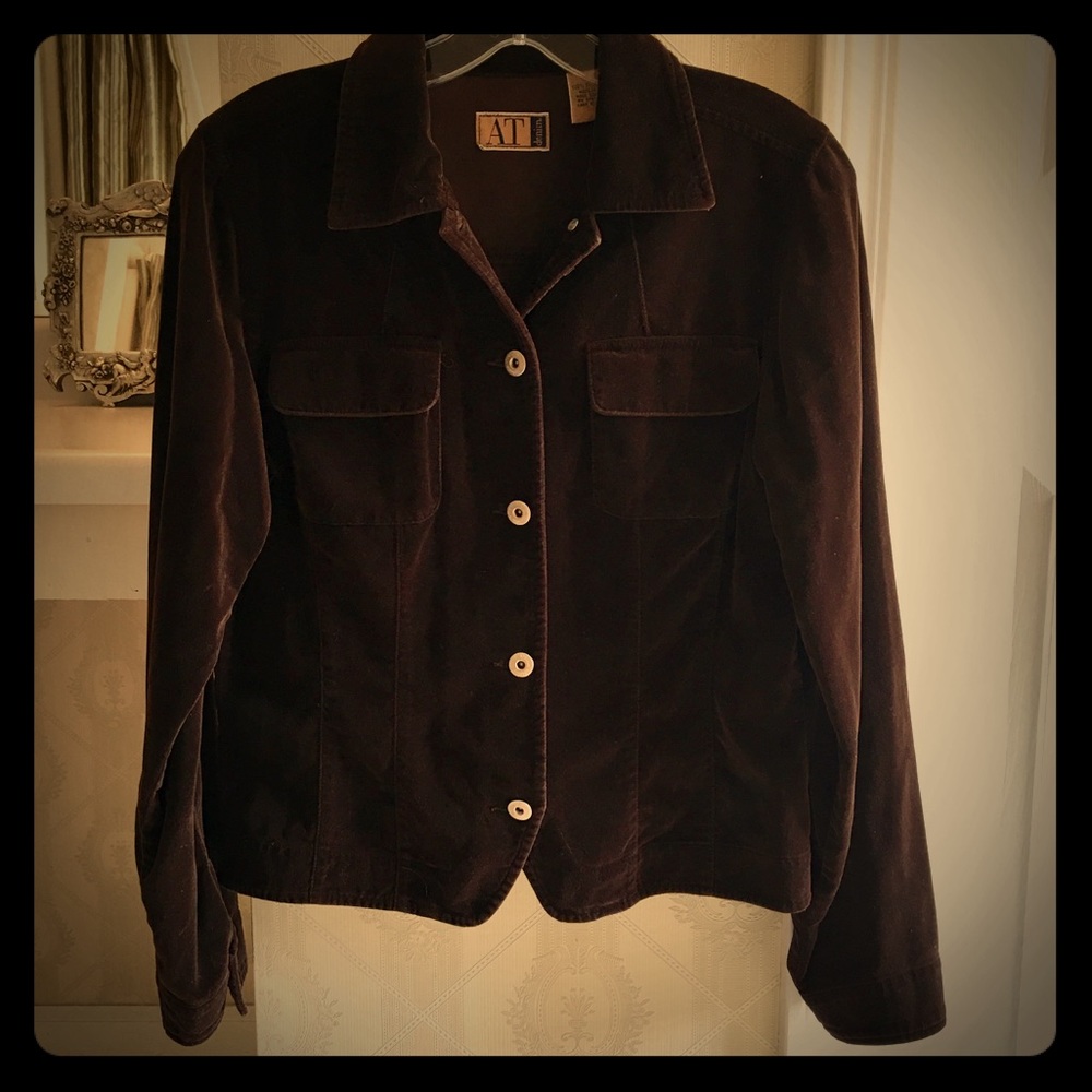 Soft AT Denim brushed cotton jacket!! 🧥 SALE!!😎 - Picture 3 of 5